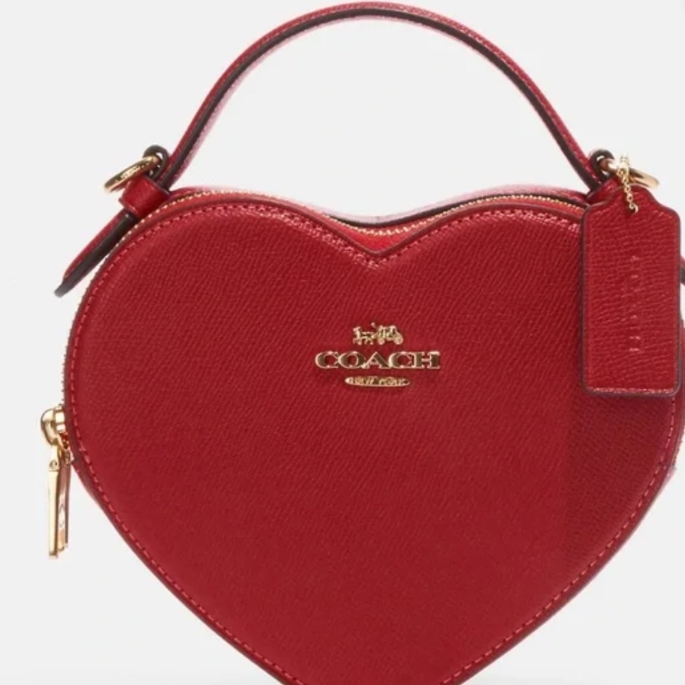 Coach Red Heart Crossbody